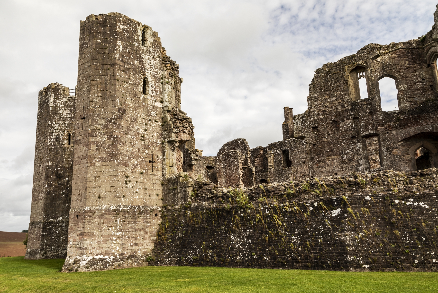 Raglan Castle, Raglan, Monmouthshire, Wales